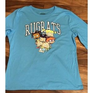 Nickelodeon Rugrats T-shirts Set of 2 Long sleeve And Short Sleeve XL